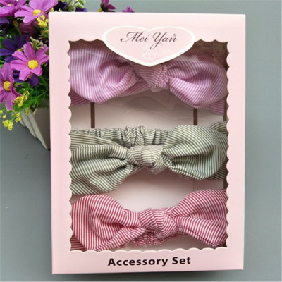 Children's hair decoration box set Korean infant hair ribbon gift box bowknot hair ribbon birthday hair decoration wholesale