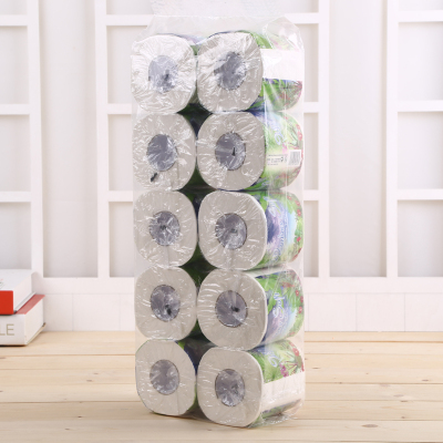 Punching lines home large volumes of pure white toilet paper factory direct