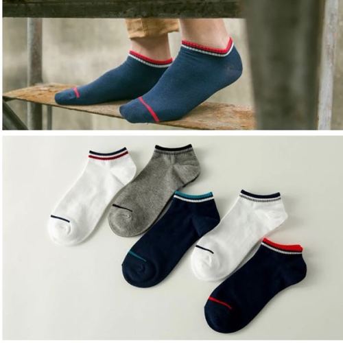 Men‘s Cotton Boat Socks Sports Socks Casual Socks Korean Socks Socks 