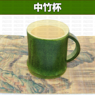 Factory direct wholesale travel crafts pure natural bamboo green bamboo cups bamboo cup natural taste