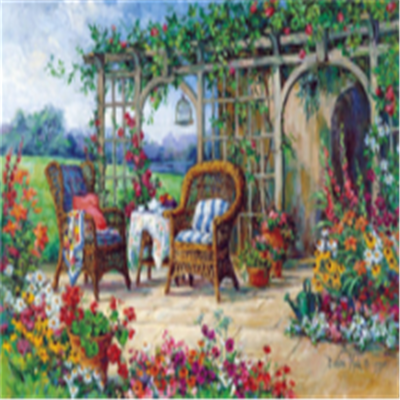 Field scenery diy5d cross-stitch diamond rubik's cube full of paint painting decorative painting.