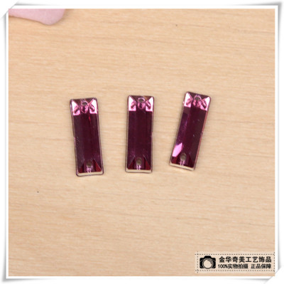 Acrylic drill double hole drilling shoes clothing luggage headdress DIY jewelry accessories clothing accessories