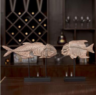 Fossil Raw Fish Resin Home Soft Decoration Decoration