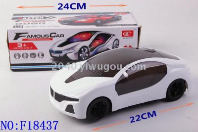 Toys wholesale electric toys 3D lights electric car toys