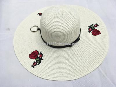 Sunshade hat fashionable anti - uv beach hat.