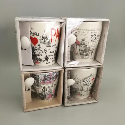 WEIJIA  gift ceramic coffee cup culture coffee cup