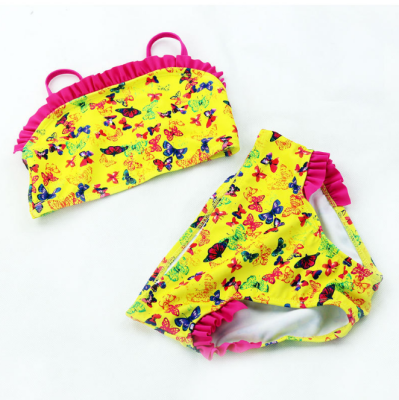 Children floral bikini split foreign trade children swimsuit