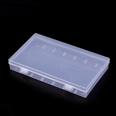 Seven rows of four grid plastic storage box can be dismantled jewelry transparent beads electronic accessories button a string of beads