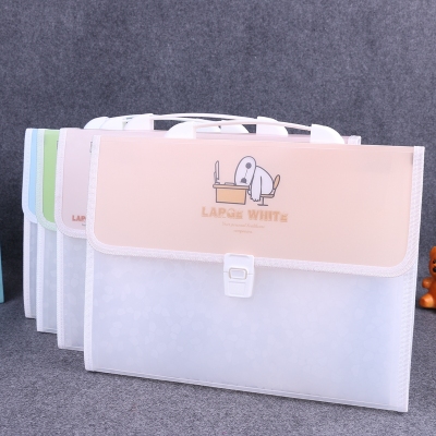 Great white organ bag handle buckle bill package multi-layer folder bag manufacturer direct