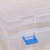 Empty box jewelry transparent beads electronic accessories beads rectangular plastic box