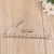 Student stationery plastic ruler triangle ruler set student stationery