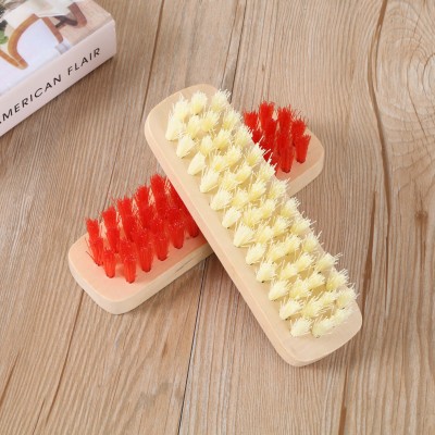 Wooden Multifunctional Clothes Cleaning Brush Strong Cleaning Brush Soft Fur Shoe Brush Plastic Floor Brush