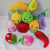 Plush cartoon fruit, pendant, key chain, vegetable series of accessories for the wedding ceremony