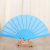 New high-end Chinese style folding fan lady dance fan solid color craft fan