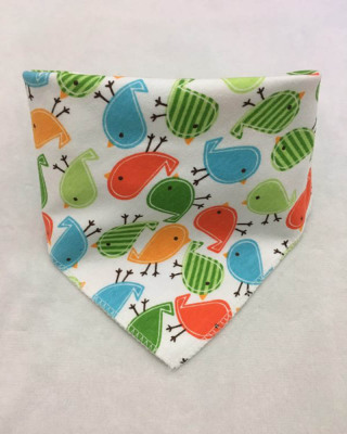 Baby feeding towel Baby double cotton bib triangle towel with hidden button