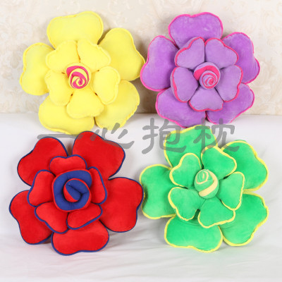 New Big Rose Flower Creative Pillow Sofa Decorative Cushion Bedside Backrest