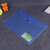 Mirror transparent PP button material bag plastic button file bag office file bag