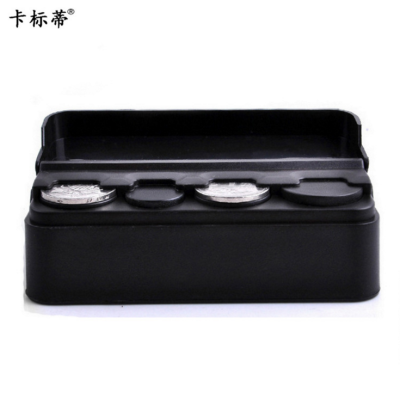 Car Supplies Wholesale Car Coin Box Car Change Box Storage Box Mini Coin Box