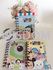 Coil Notebook Notebook Cartoon Separated Pages Coil Notebook Mini Coil Notebook Notepad Notepad Color Stool
