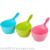 6332 Thickened Plastic Water Ladle Kitchen Long Handle Dozen Bailer Water Ladle Baby Head Washing Cup Flush Bath Scoop