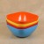 Colorful fruit plate creative personality dessert bowl fruit plate high temperature resistant fruit plate