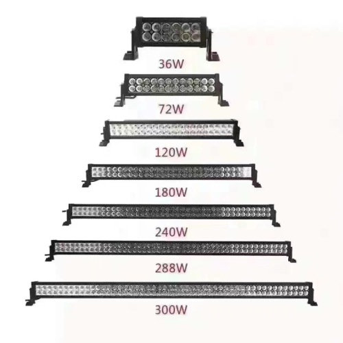 car led modified spotlight high-power led work light 36w72w strip light off-road vehicle retrofit lights arc lamp