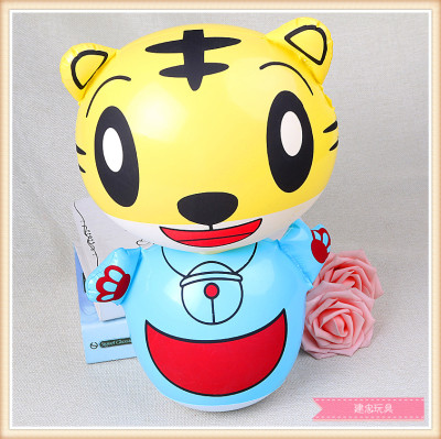 PVC inflatable toy tumbler cartoon tigger cute children's water toys