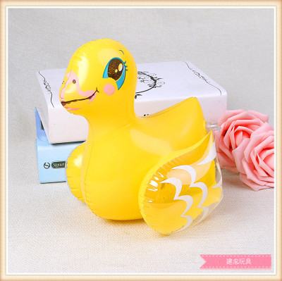 PVC inflatable toy manufacturers direct cartoon inflatable toy mini duck water toys