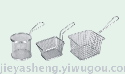Stainless steel mini baskets mini fried baskets 