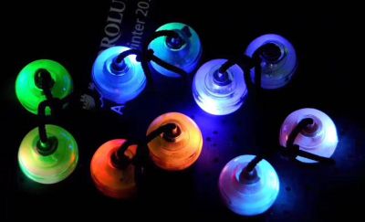 Finger Yo-Yo, Flashing Light Luminous, Various Colors.