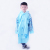 Cartoon animal pattern raincoat for children with schoolbag a raincoat for children to go to school waterproof clothes 