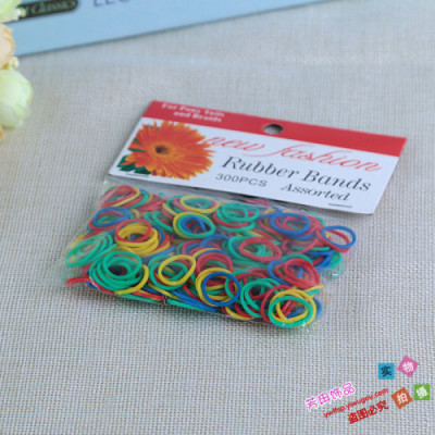 Chrysanthemum card color rubber small rubber band