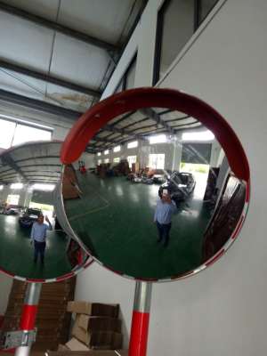 Traffic facilities wide - angle mirror cone plastic chain factory direct