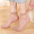 Summer United States and purple  silk stockings anti-skid cotton glass silk crystal socks manufacturers wholesale