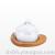 Ceramic pudding baking bowl with lid dust cake dessert dish Japanese food bowl IKEA egg tart dessert yogurt cup