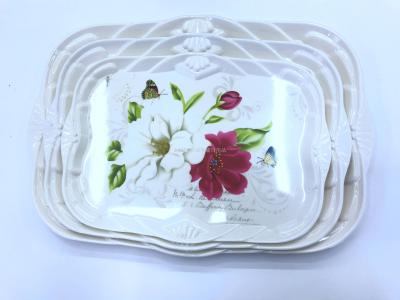 Spot melamine tray cute tray with household tray