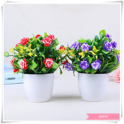 Simulation flower bonsai mini Simulation flower pot manufacturers direct Simulation flower