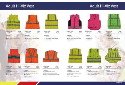 [Red British labor insurance] high-end reflective clothing, reflective vest, multi-pocket, factory direct