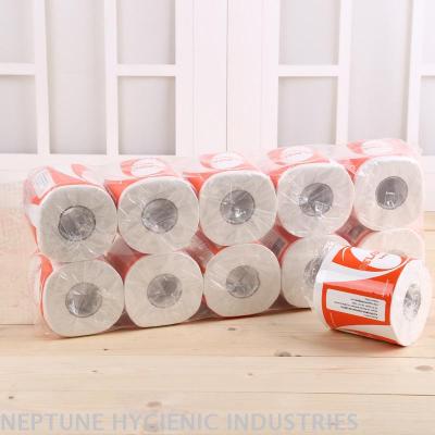 Native wood pulp toilet paper self-packaged roll paper export packaging African toilet paper export