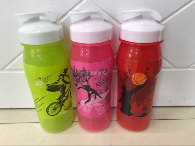 Sports Bottle Portable Water Cup Plastic Bottle 272-d418