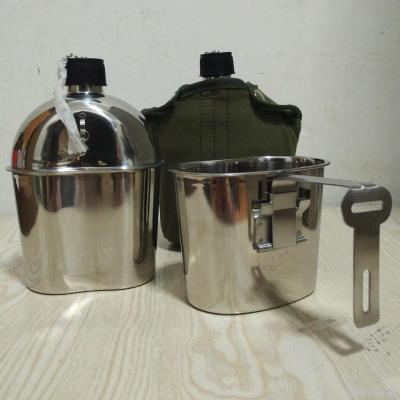 Food grade stainless steel outdoor sports kettle water cup lunch box large capacity kettle