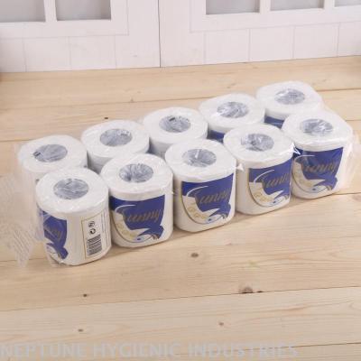 Factory direct sale spot supply paper towel toilet paper 10 rolls of toilet paper wholesale toilet paper roll