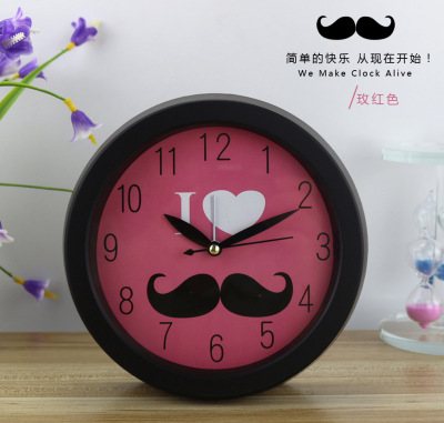 New beard alarm clock creative alarm clock cartoon children bedside alarm clock manufacturers wholesale