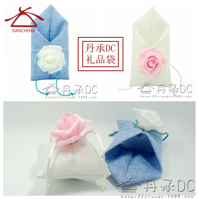 The new envelope - type bezel imitation cloth gift bag jewelry jewelry packaging bag bag bag
