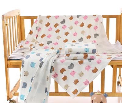 The new cotton diamond print children are covered by four layers of children