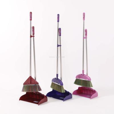 Dustpan package combined with a soft hair sweeping wiper broom brush not to touch the hair magic broom dustpan.