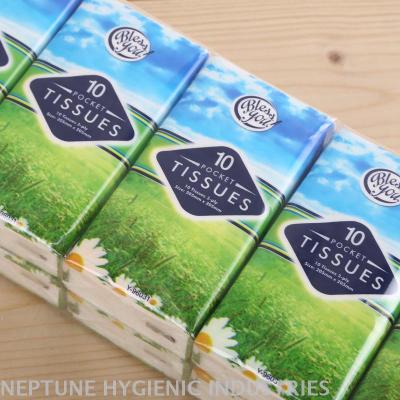 3 layers of foreign trade paper 205*205mm spot supply 10 packaging tissues