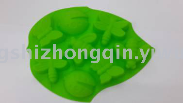 Leaf silicone cake mold