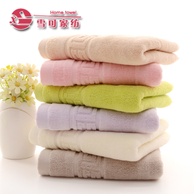 The new back to the pattern of cashmere towel cotton thick absorbent towel towel gift gift series