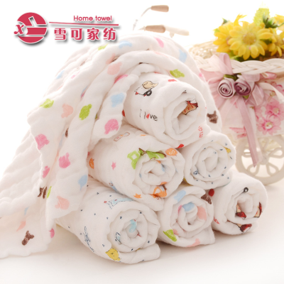 6 layers of gauze kerchief cotton Baby face cloth